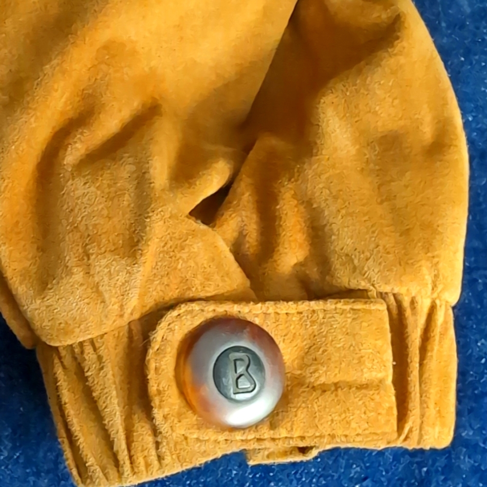 Bogner Hooded Ski Jacket Faux Suede - Picture 11 of 11